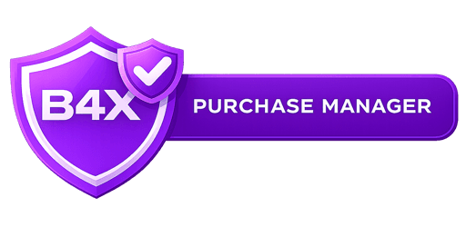 B4X Purchase Manager